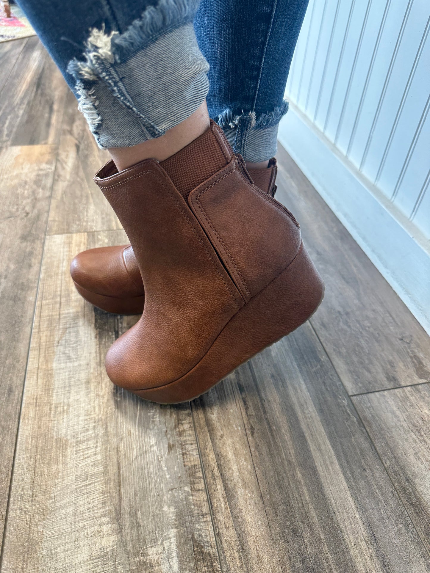 Tan Brittany Bootie