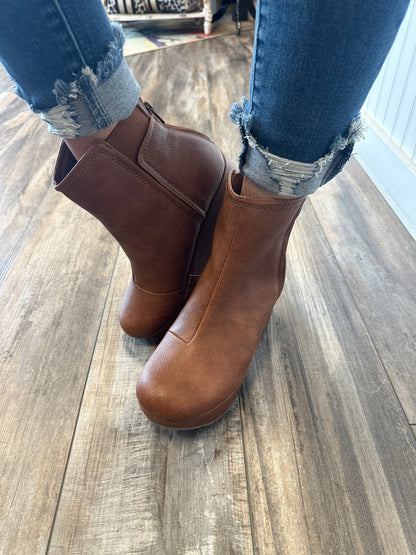 Tan Brittany Bootie