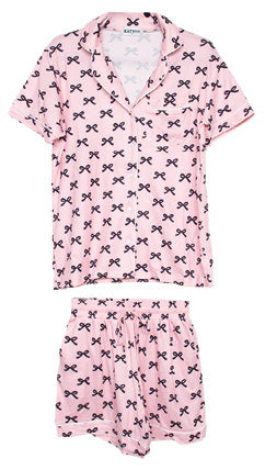 Mini Coquette Bows Pajama Set