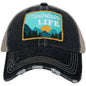 Vintage Mountain Life Ball Cap