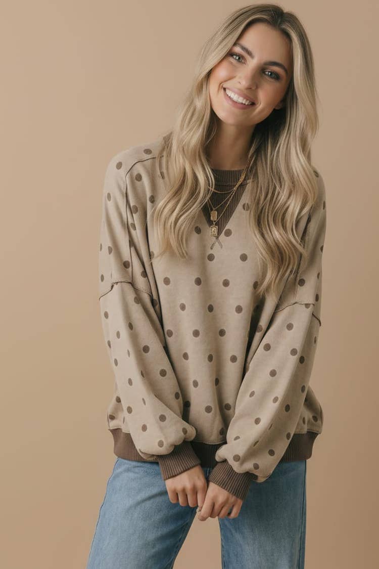 Polka Dot Sweater