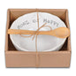Bowl and Spoon Set