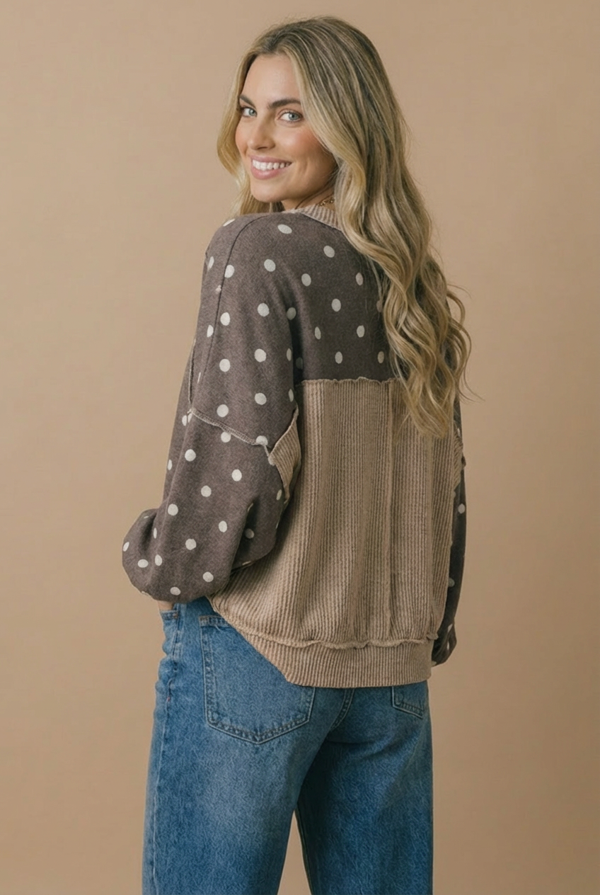 Polka Dot Sweater