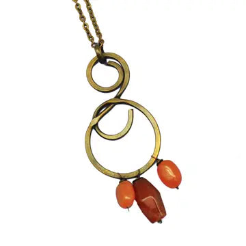 Banjara Necklace with Carnelian