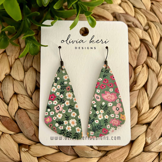 Zoe - Green & Pink Floral