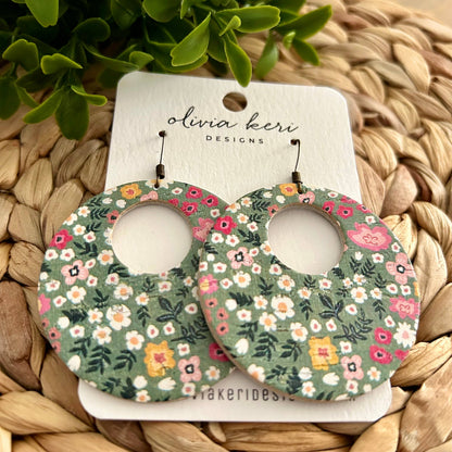 Charlotte - Green & Pink Floral