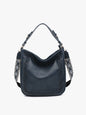Aris Small Whipstitch Purse with Guitar Strap