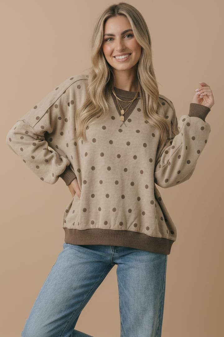 Polka Dot Sweater