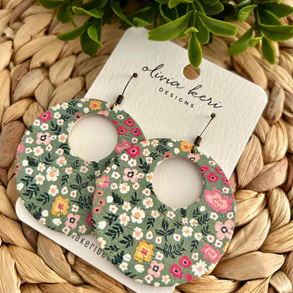 Charlotte - Green & Pink Floral