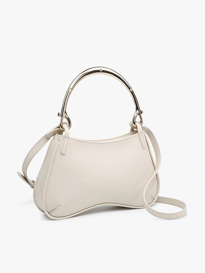Brisbane Shaped Satchel/Crossbody