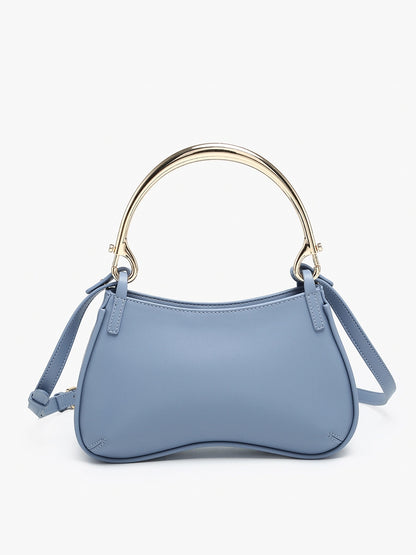 Brisbane Shaped Satchel/Crossbody