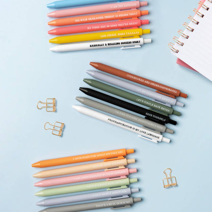 Warmest Regards Quote Pen Sets