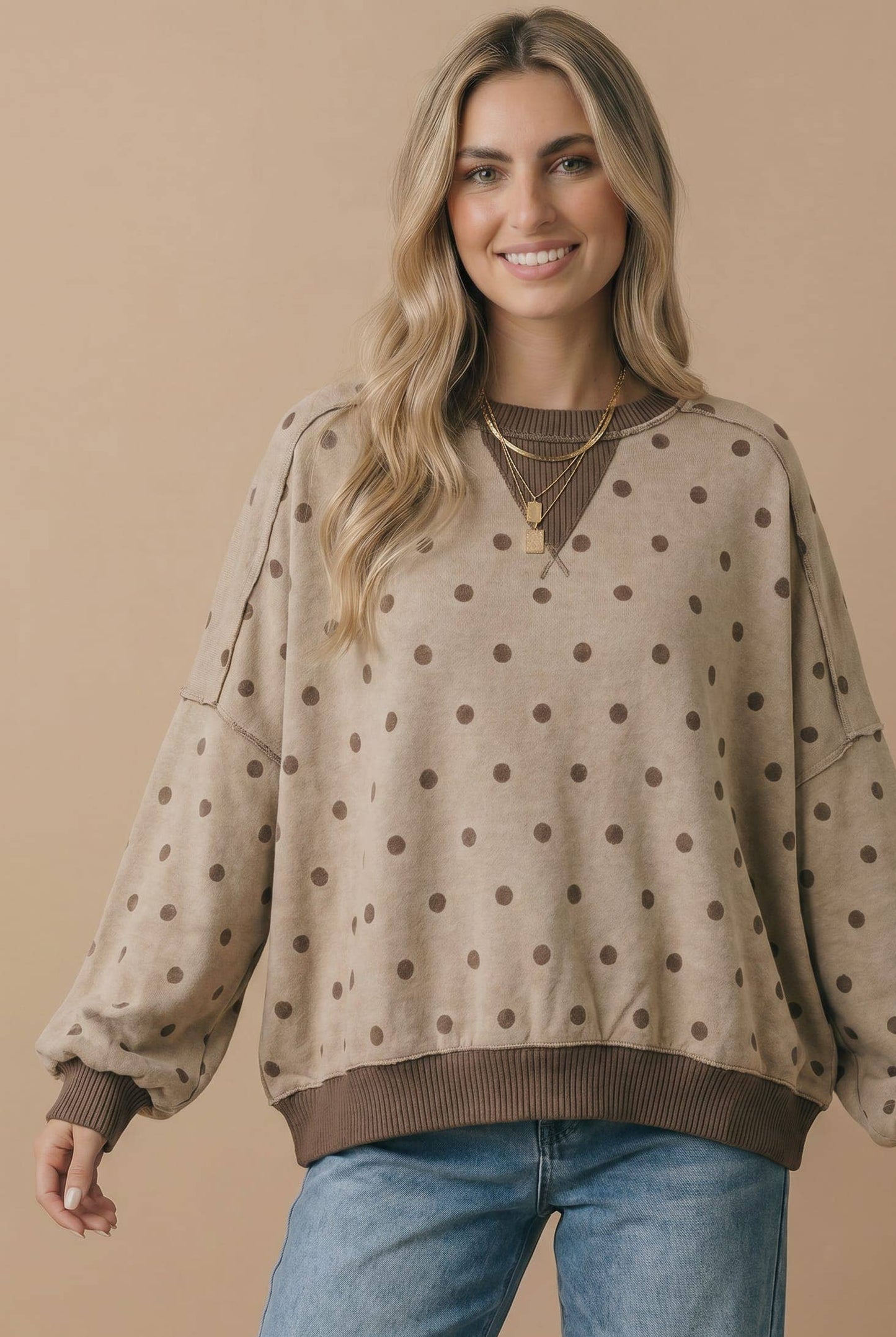 Polka Dot Sweater