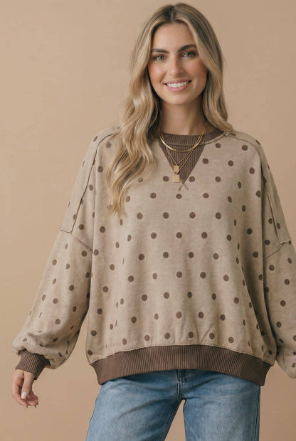 Polka Dot Sweater
