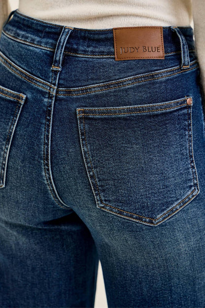 LUX Retro Wide Jeans w/ Front Tab