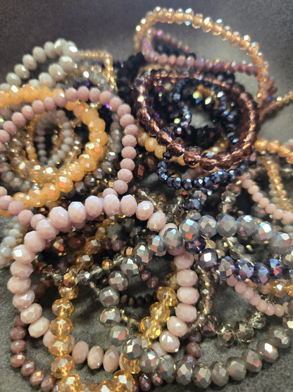 Crystal Beaded Bracelet