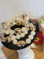 Rhinestone Accent Stretch Bracelet