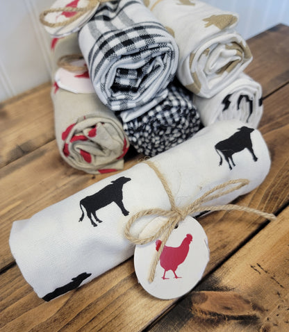 Farmhouse Assorted Dishtowels