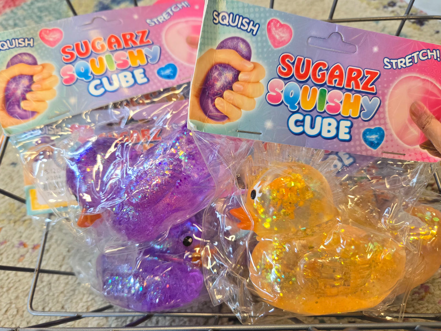 Sugarz Squishy Glitter Ducks