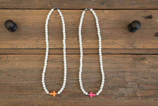 Color Cross Necklace