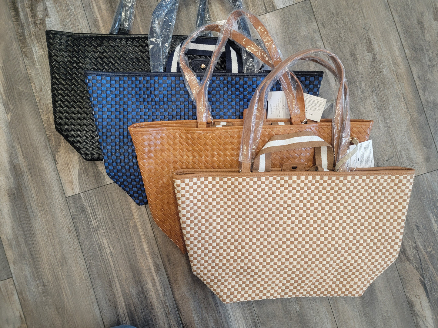Woven Tiffany Organizer Tote