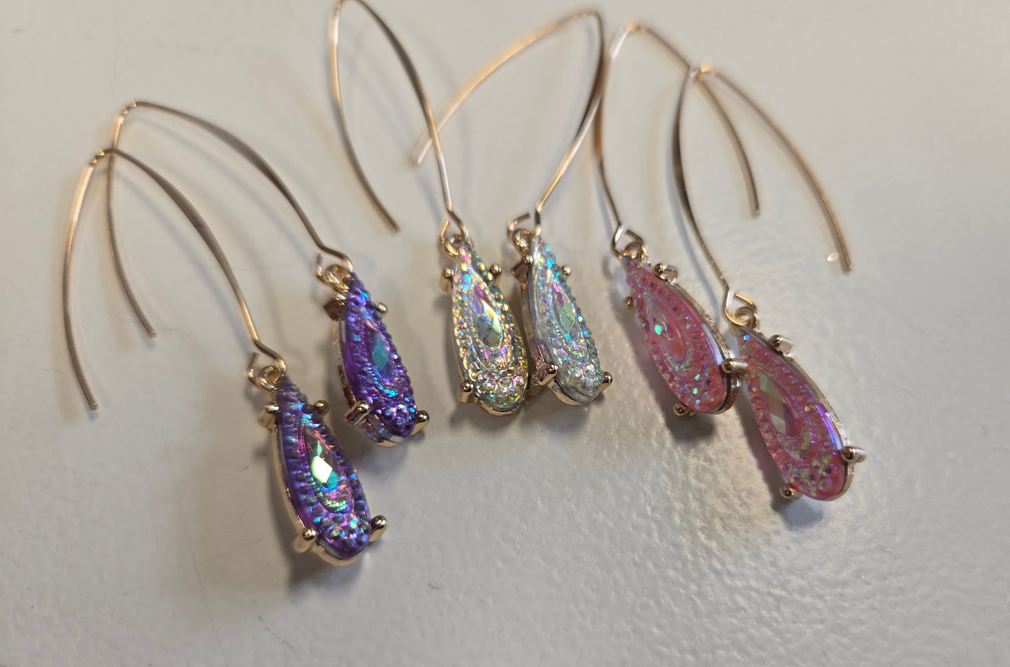 Crystal Teardrop Earrings