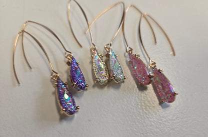 Crystal Teardrop Earrings
