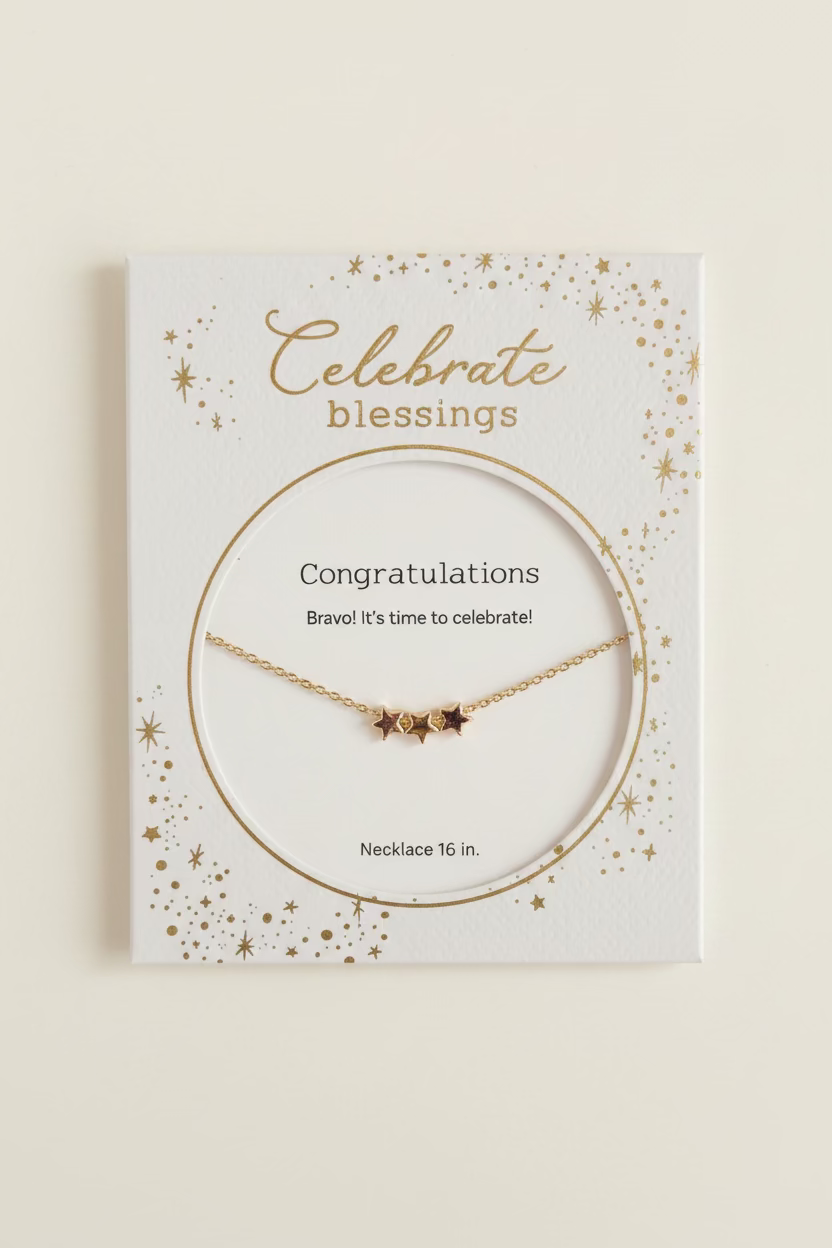 Congratulations Necklace