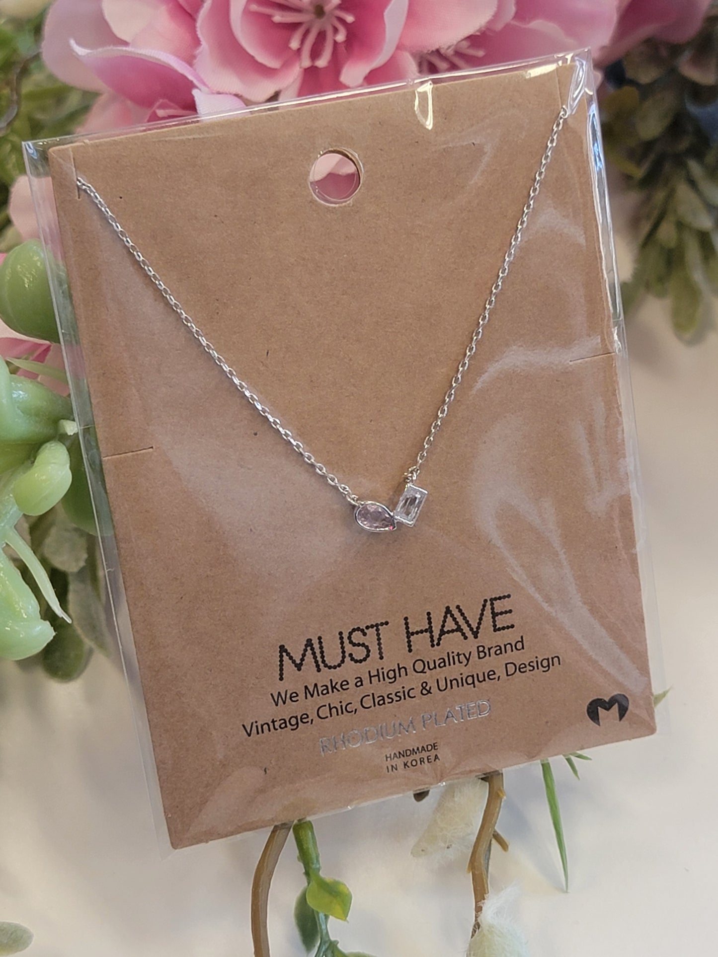 2 Stone Necklace