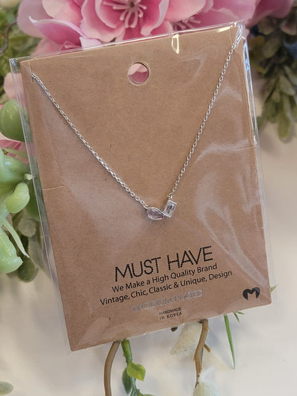 2 Stone Necklace
