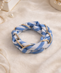 Threaded Gold Chain Tie Bracelet