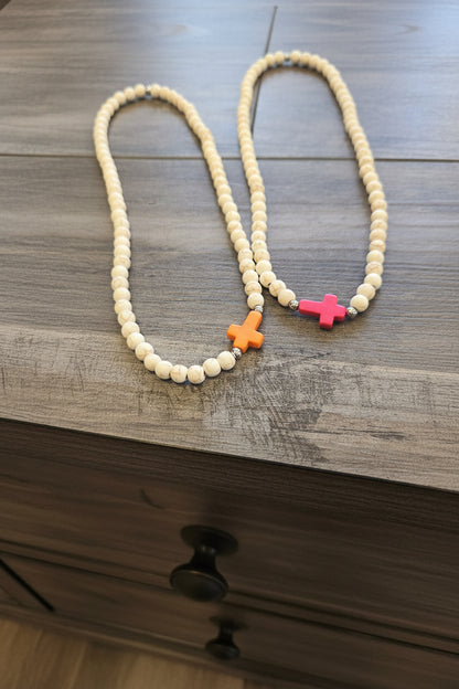 Color Cross Necklace