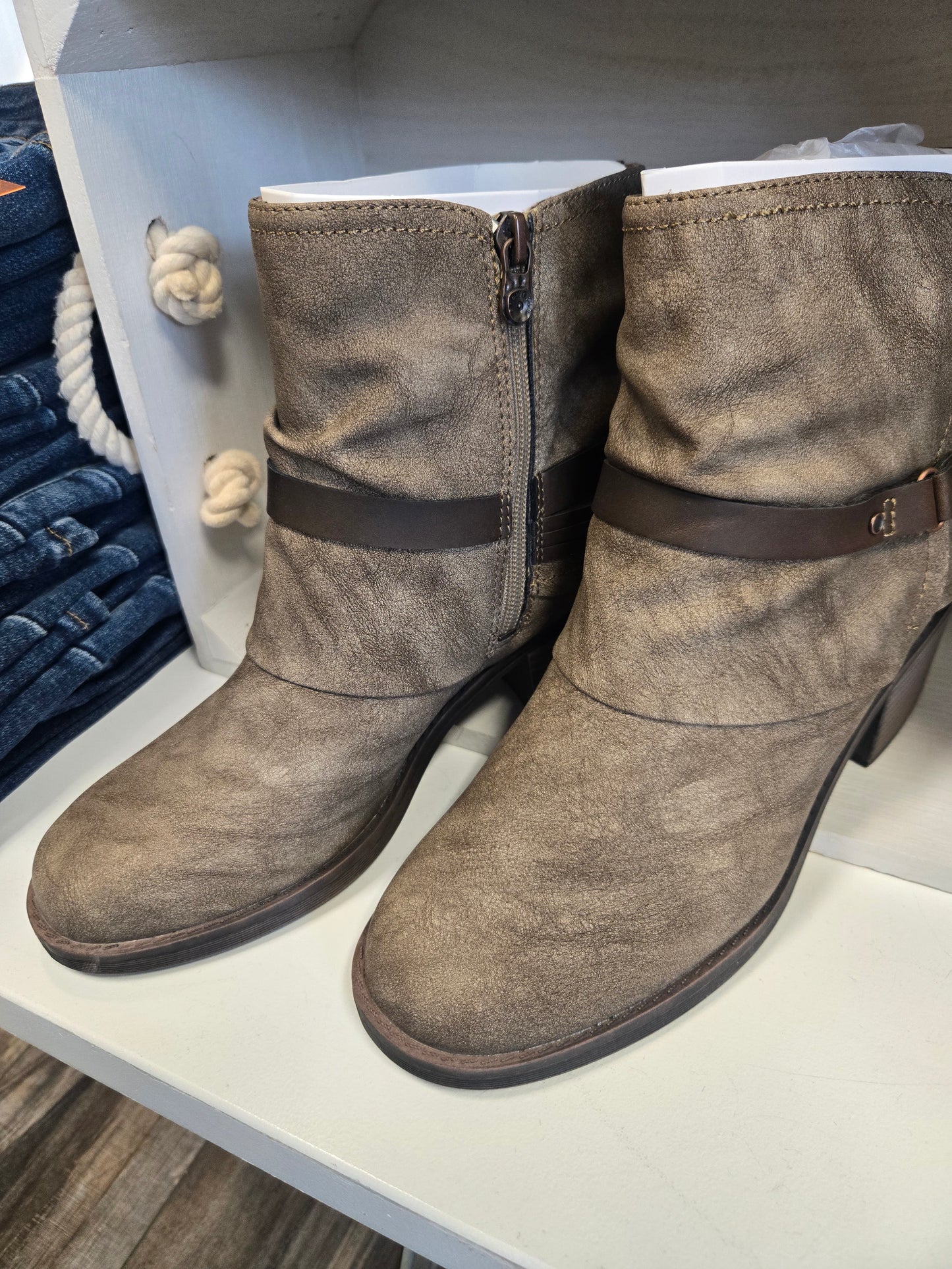 Marta Taupe Bootie