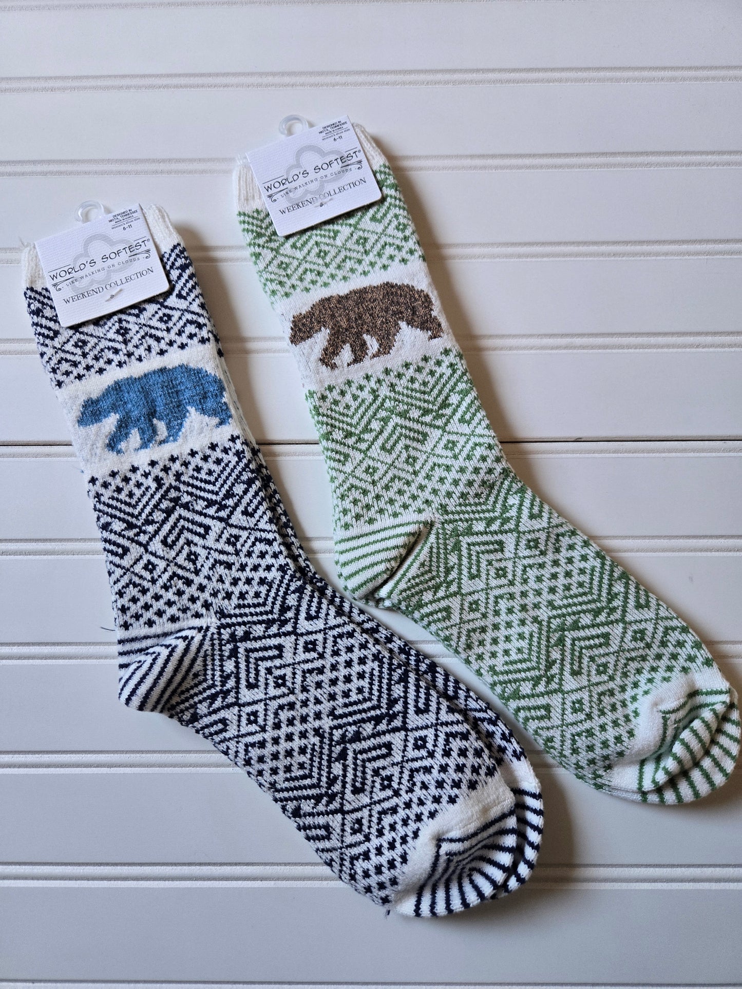 Whimsical Bear Weekend Collection Socks