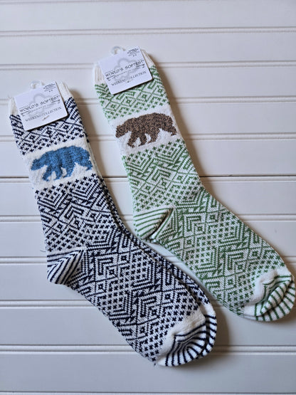 Whimsical Bear Weekend Collection Socks