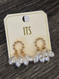 Pearl Cluster Earrings