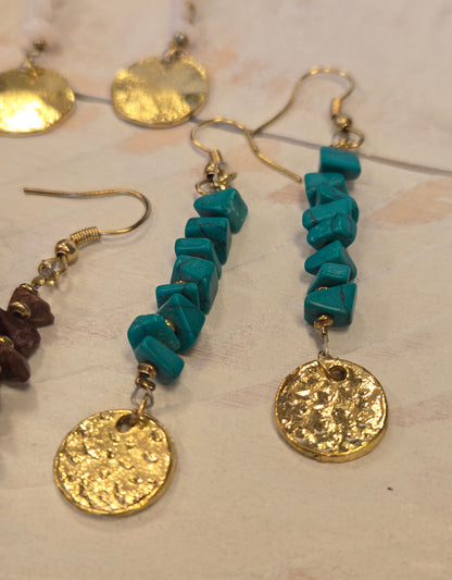 Daphne Stone Drop Earrings