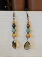 Louise Earrings - Amazonite