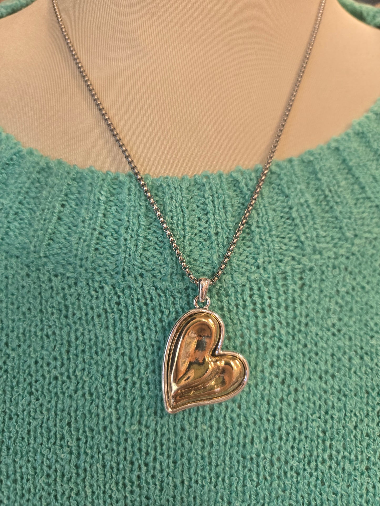 Gold and Silver Necklace