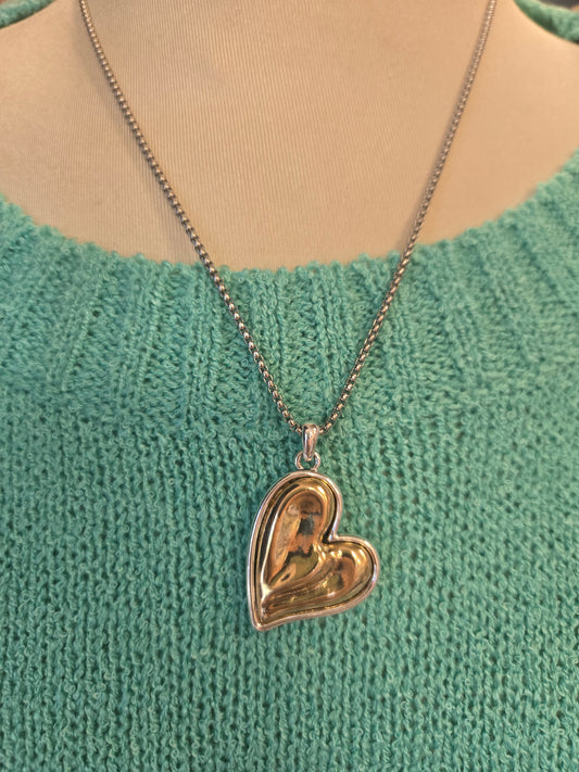 Gold and Silver Necklace