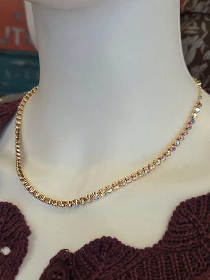Crystal Tennis Necklace