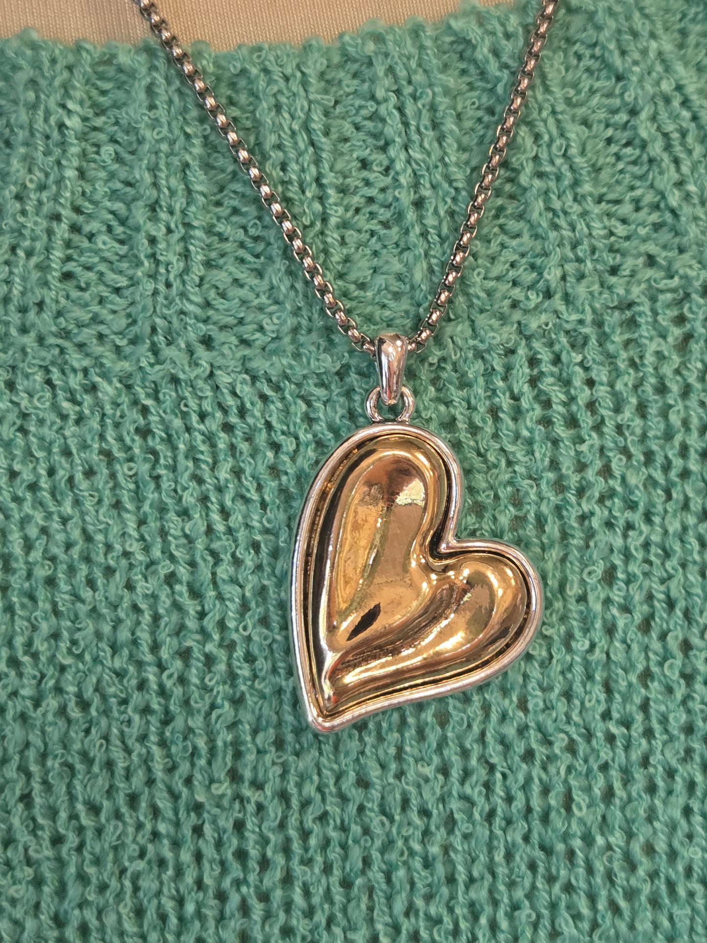 Gold and Silver Necklace