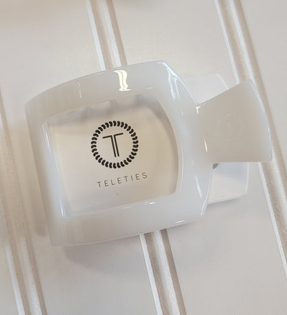 Teleties Flat Square Small Clip