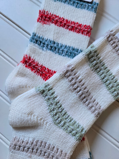 Striped Weekend Collection Socks