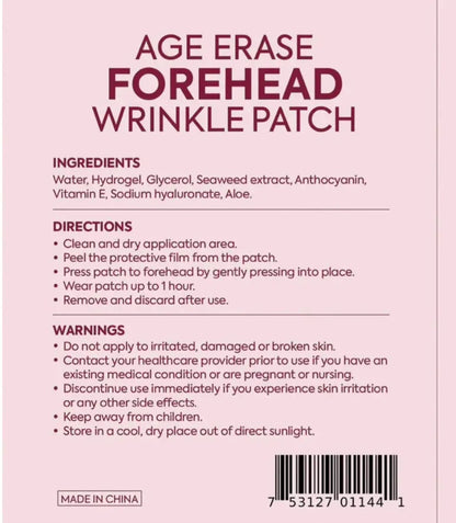 Age Erase Forehead Wrinkle Patch