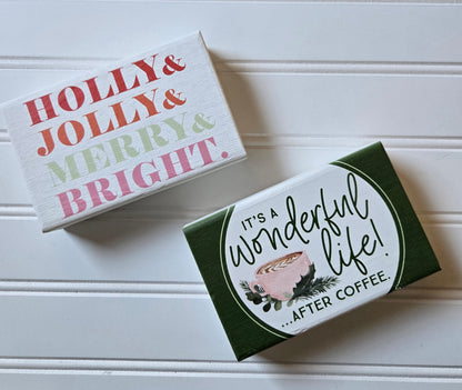 Festive Rectangle Wood Decor