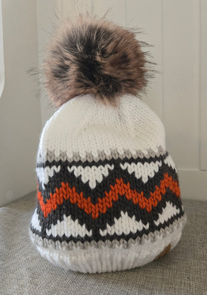 Knit Multi Pom Beanie