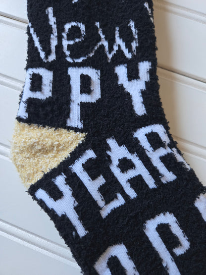 Happy New Year Cozy Collection Socks