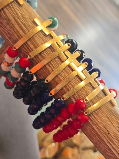 Cross Pendent Bracelet