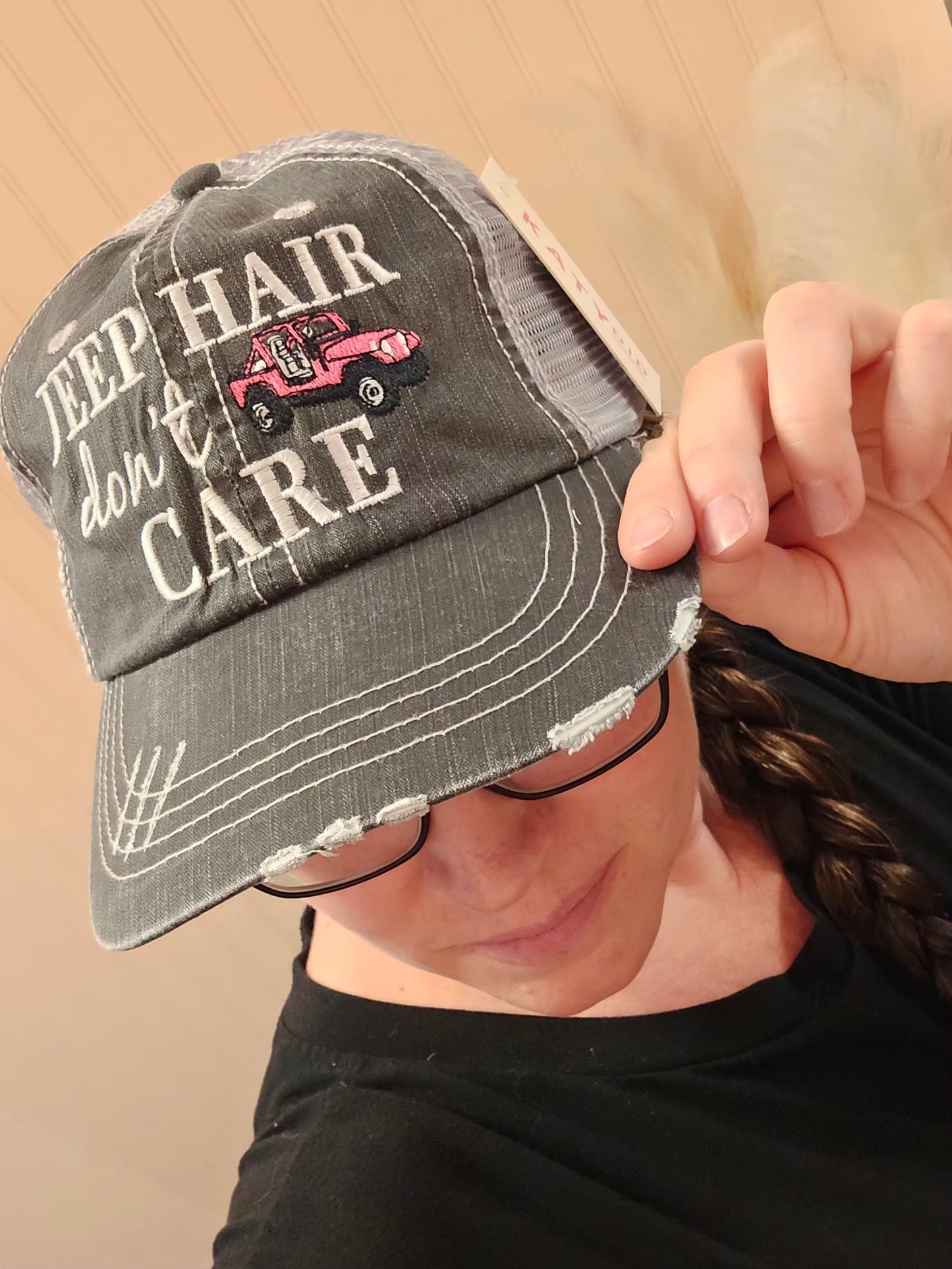Jeep Hair Don't Care Hat